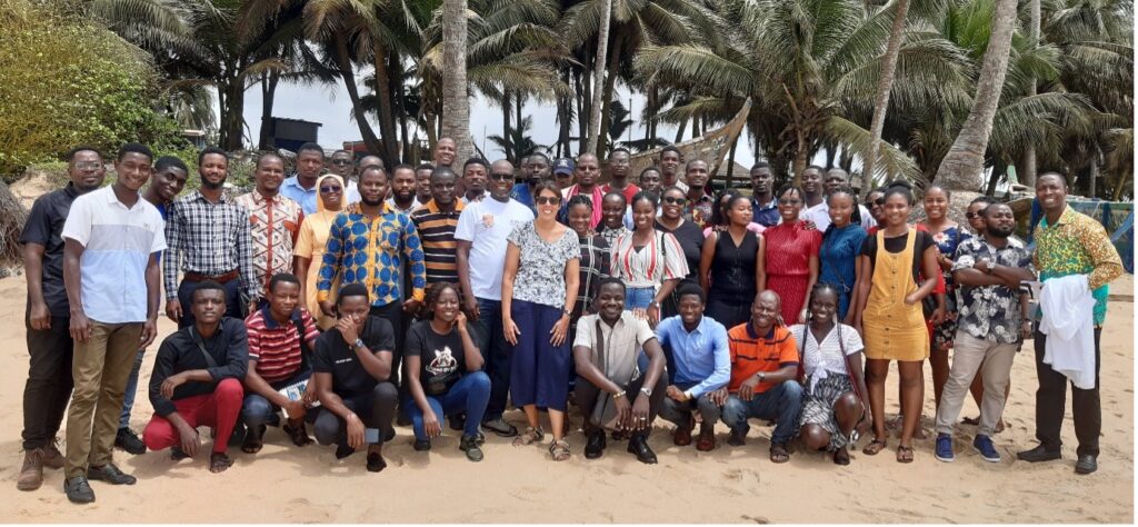 The plastic pollution course was given by Professor Bhavani Narayanaswamy organised by Prof. Joseph Aggrey-Fynn and Albert Koomson at UCC University. 