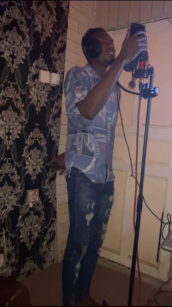 Maame Water recording in progress, 2022